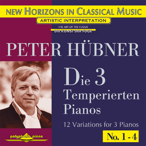 Peter Hübner - The 3 Temp. Pianos - Var. 1 – 4