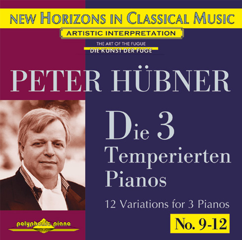 Peter Hübner - The 3 Temp. Pianos - Var. 9 – 12