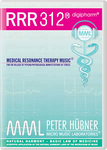 Peter Hübner - Medical Resonance Therapy Music<sup>®</sup> - RRR 312