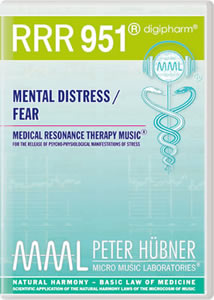 Peter Hübner - Medical Resonance Therapy Music<sup>®</sup> - RRR 951 Mental Distress / Fear