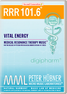 Peter Hübner - Medical Resonance Therapy Music<sup>®</sup> - RRR 101 Vital Energy No. 6