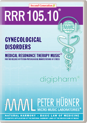 Peter Hübner - Medical Resonance Therapy Music<sup>®</sup> - RRR 105 Gynecological Disorders No. 10
