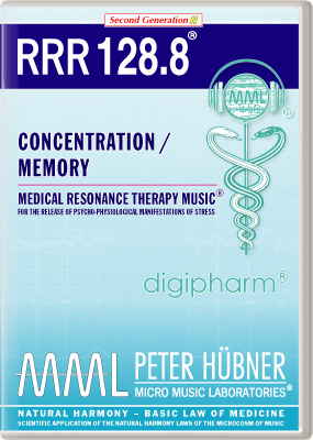 Peter Hübner - Medical Resonance Therapy Music<sup>®</sup> - RRR 128 Concentration / Memory No. 8