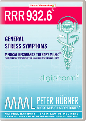 Peter Hübner - Medical Resonance Therapy Music<sup>®</sup> - RRR 932 General Stress Symptoms • No. 6