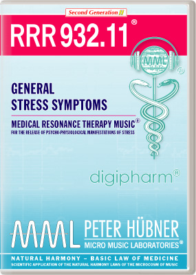 Peter Hübner - Medical Resonance Therapy Music<sup>®</sup> - RRR 932 General Stress Symptoms • No. 11