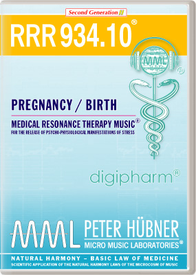 Peter Hübner - Medical Resonance Therapy Music<sup>®</sup> - RRR 934 Pregnancy & Birth • No. 10