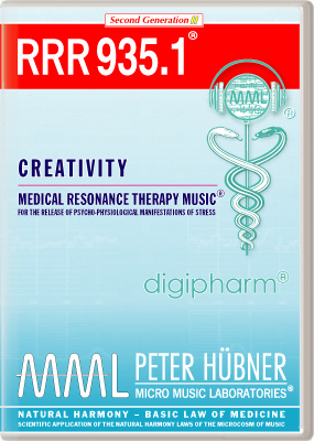 Peter Hübner - Medical Resonance Therapy Music<sup>®</sup> - RRR 935 Creativity • No. 1