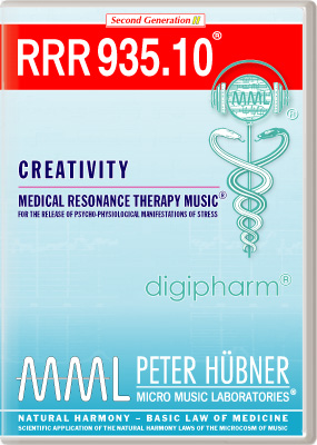 Peter Hübner - Medical Resonance Therapy Music<sup>®</sup> - RRR 935 Creativity • No. 10