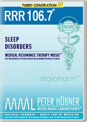 Peter Hübner - Medical Resonance Therapy Music<sup>®</sup> - RRR 106 Sleep Disorders No. 7