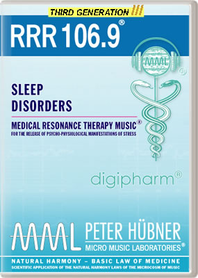 Peter Hübner - Medical Resonance Therapy Music<sup>®</sup> - RRR 106 Sleep Disorders No. 9