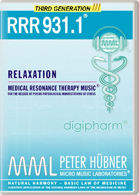 Peter Hübner - Medical Resonance Therapy Music<sup>®</sup> - RRR 931 Relaxation No. 1