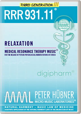Peter Hübner - Medical Resonance Therapy Music<sup>®</sup> - RRR 931 Relaxation No. 11