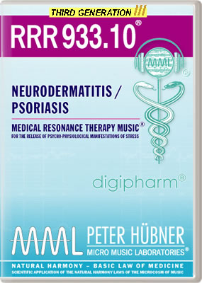 Peter Hübner - Medical Resonance Therapy Music<sup>®</sup> - RRR 933 Neurodermatitis / Psoriasis No. 10