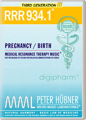 Peter Hübner - Medical Resonance Therapy Music<sup>®</sup> - RRR 934 Pregnancy & Birth No. 1