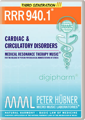 Peter Hübner - Medical Resonance Therapy Music<sup>®</sup> - RRR 940 Cardiac & Circulatory Disorders No. 1