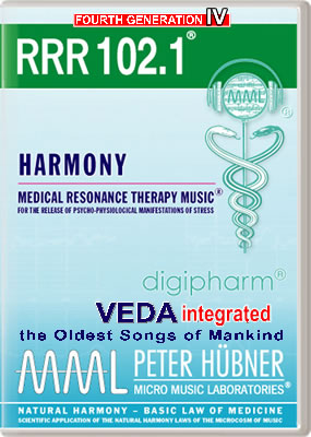 Peter Hübner - Medical Resonance Therapy Music<sup>®</sup> - RRR 102 Harmony No. 1