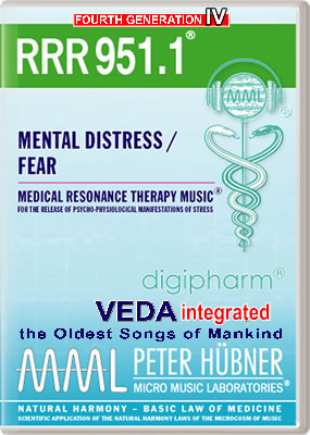 Peter Hübner - Medical Resonance Therapy Music<sup>®</sup> - RRR 951 Mental Distress / Fear No. 1
