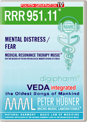 Peter Hübner - Medical Resonance Therapy Music<sup>®</sup> - RRR 951 Mental Distress / Fear No. 11