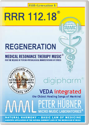 Peter Hübner - Medical Resonance Therapy Music<sup>®</sup> - REGENERATION<br>RRR 112 • No. 18