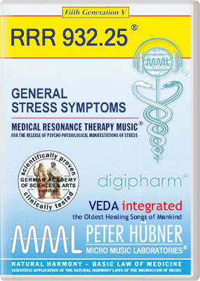 Peter Hübner - GENERAL STRESS SYMPTOMS<br>RRR 932 • No. 25