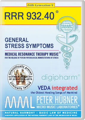 Peter Hübner - GENERAL STRESS SYMPTOMS<br>RRR 932 • No. 40