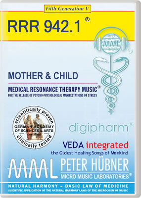 Peter Hübner - Medical Resonance Therapy Music<sup>®</sup> - MOTHER & CHILD<br>RRR 942 • No. 1