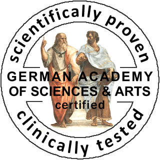 certified by the German Academy of Sciences & Arts