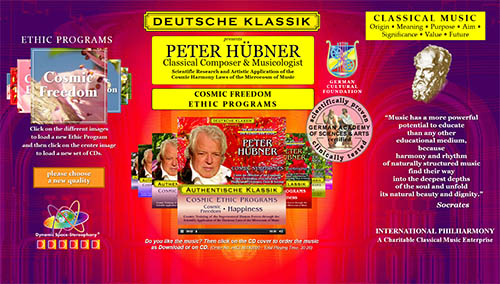 Peter Huebner - Cosmic Symphonies and Hymns