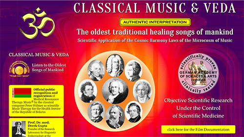 Peter Hübner - Classical Music and Veda - the oldest songs of mankind