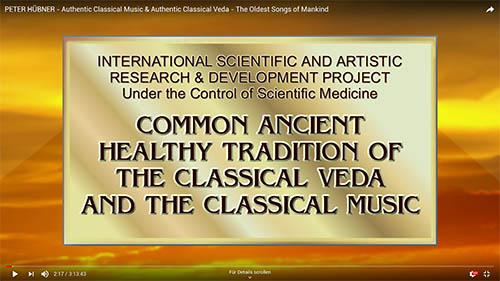 Youtube Film about Classical Music and Veda