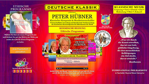 Peter Hübner - Kosmische Hymnen und Sinfonien